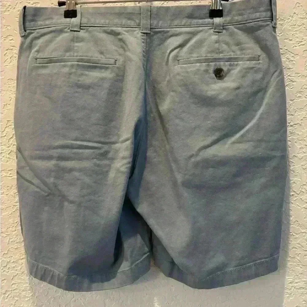J.Crew blue cotton shorts size 34, 9in. inseam